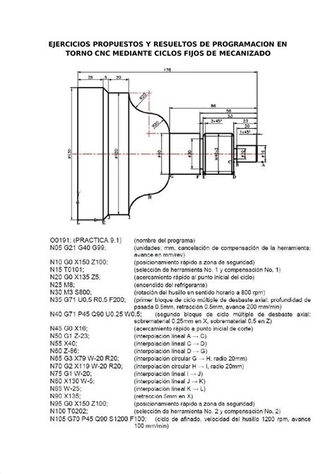 ejercicios de cnc torno resueltos pdf|(PDF) Ejemplos Torno FAGOR 8055 1 .